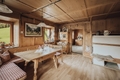 Bestehende Stube mit Einrichtungsvorschlag - stube traditionale esistente con proposta di arredamento (Bild nur zur Veranschaulichung - immagine a sol