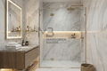 Innenrendering Bad-Dusche - App.3B - rendering interno bagno-doccia