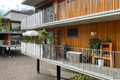 Ansicht Wohnung und Innenhof - vista appartamento e cortile interno